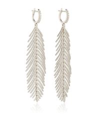 Sidney Garber | Metallic Feathers That Move Earrings | Lyst