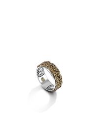 John Hardy | Metallic Classic Chain Braided Chain Band Ring for Men | Lyst