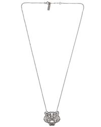 KENZO | Black Tiger Pendant Necklace | Lyst