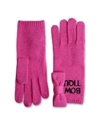 Boutique Moschino | Pink Gloves | Lyst