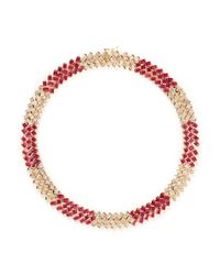 CZ by Kenneth Jay Lane | Natural Radiant Cut Cubic Zirconia Necklace | Lyst