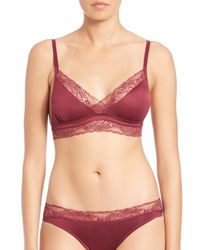 Hanro | Purple Chloe Soft-cup Bra | Lyst