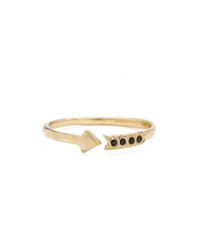 Odette New York | Metallic 14k Diamond Arrow Ring | Lyst