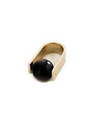 Trina Turk Black Brasilia Ring
