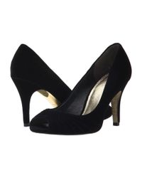 Adrianna Papell | Black Farrel Peep Toe Pump | Lyst
