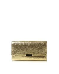 Loeffler Randall | Metallic Vintage Mirror Tab Clutch | Lyst