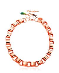 Vernissage Jewellery | Pink Anomma Ants Pendent Chain | Lyst