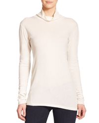 Rag & Bone | White Seamed Long-sleeve Turtleneck | Lyst