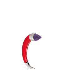 Givenchy | Red Marble Stud Shark Tooth Earring | Lyst