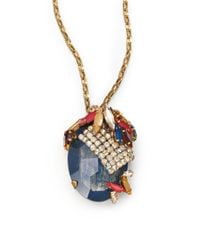 Erickson Beamon | Metallic Happily Ever After Pendant Necklace | Lyst