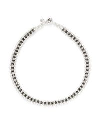 Philippe Audibert | Metallic 'lysa' Crystal Bead Choker Necklace | Lyst