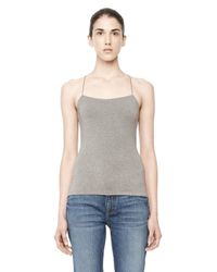 Alexander Wang | Natural Cutout Modal Cami Top | Lyst