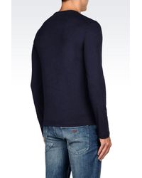 Armani Jeans | Blue Print T-shirt for Men | Lyst