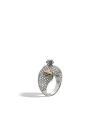 John Hardy | Metallic Legends Naga Dome Ring | Lyst