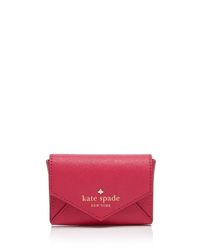Kate Spade | Pink Card Case - Cedar Street Marietta | Lyst