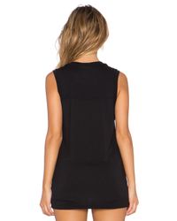 Getting Back to Square One Black The Muscle Tee