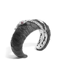 John Hardy | Gray Legends Naga Medium Bold Cuff | Lyst