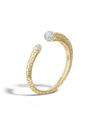 John Hardy | Metallic Dot Kick Cuff | Lyst