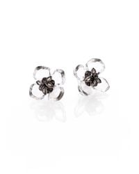 Alexis Bittar | Metallic Lucite Crystal Marquis Gardenia Button Earrings | Lyst