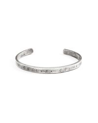 Lulu Frost - Metallic G. Frost Culture Clash Cuff - White Bronze - Lyst