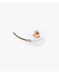 Jennie Kwon | White Long Curved Stud | Lyst