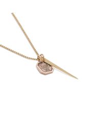 J.Crew | Metallic James Colarusso14k Small Point/rose & Thistle Pendant | Lyst
