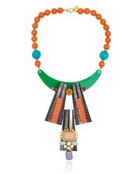 Katerina Psoma | Multicolor Multi-media Necklace | Lyst