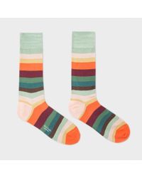 Paul Smith | Multicolor Men's Multi-coloured Stripe Socks for Men | Lyst