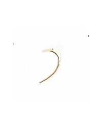 Kathleen Whitaker | Metallic Staple And Loop Earring | Lyst