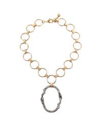 Lulu Frost | Metallic *new* One-of-a-kind Round Chain Pendant | Lyst