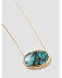Mociun - Metallic Supernova Necklace 14k Gold - Lyst