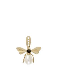 Yvonne Léon | Metallic Bee Earring | Lyst
