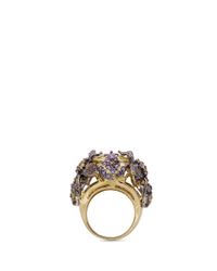 Anabela Chan | Brown 'beetle' 18k Gold Solitaire Citrine Cocktail Ring | Lyst