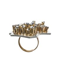 Dorothee Schumacher - Metallic Mirror Edge Ring - Lyst
