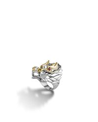 John Hardy | Red Legends Naga Dragon Ring | Lyst