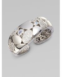 John Hardy | Metallic Rainbow Moonstone And Sterling Silver Bracelet | Lyst