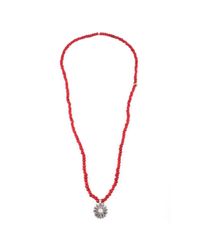 Lulu Frost | Red George Frost G. Frost Beaded Life Pendant | Lyst