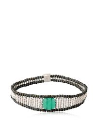 Ziio | Green Armonia Bracelet | Lyst