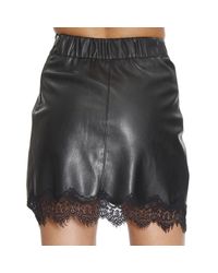 Patrizia Pepe | Black Skirt | Lyst