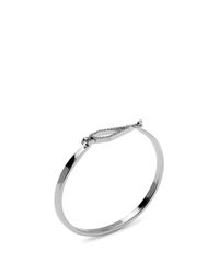 Rebecca Minkoff | Metallic Open Blade Bangle | Lyst