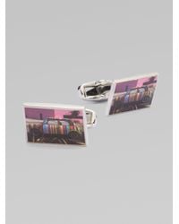 Paul Smith | Multicolor Photographic Minicar Cuff Links for Men | Lyst
