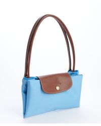 longchamp blue large tote