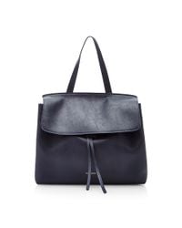 Mansur Gavriel | Blue Calf Leather Lady Bag | Lyst
