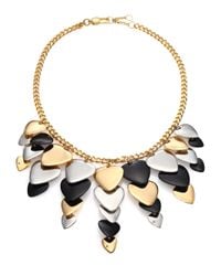 Marc By Marc Jacobs | Metallic Beat It Plectrum Statement Bib Necklace | Lyst
