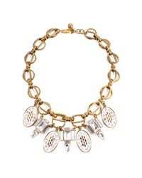 Lulu Frost - Metallic *new* Mosaic Deco Statement Necklace - Lyst