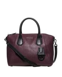 MICHAEL Michael Kors | Purple Medium Campbell Leather Satchel | Lyst