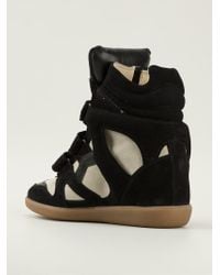 Isabel Marant | Black 'The Beckett' Sneakers | Lyst