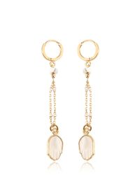 Isabel Marant | White Lucky Earrings | Lyst