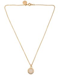 Marc By Marc Jacobs | Metallic Disc-O Enameled Logo Necklace | Lyst