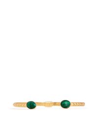 Ela Stone | Green 'simone' Stone Adjustable Cuff | Lyst